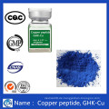 98% Reinheit Qualität Bestes verkaufendes kosmetisches Kupfer-Peptid, Ghk-Cu